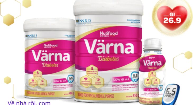 Sữa Nutifood Varna diabetes 850g cho người tiểu đường có tốt không?
