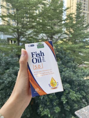 [Nguyên Sinh Group] Fish Oil Plus 5.0 (Hộp 1 Lọ x 60 Viên Nang Mềm)