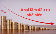 Sai lầm đầu tư phổ biến