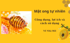 Mật ong tự nhiên